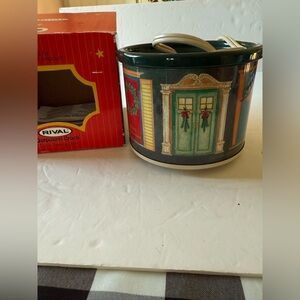 Vintage 80’s 90’s RIVAL Electric Simmering Potpourri Crock New Old Stock Holiday